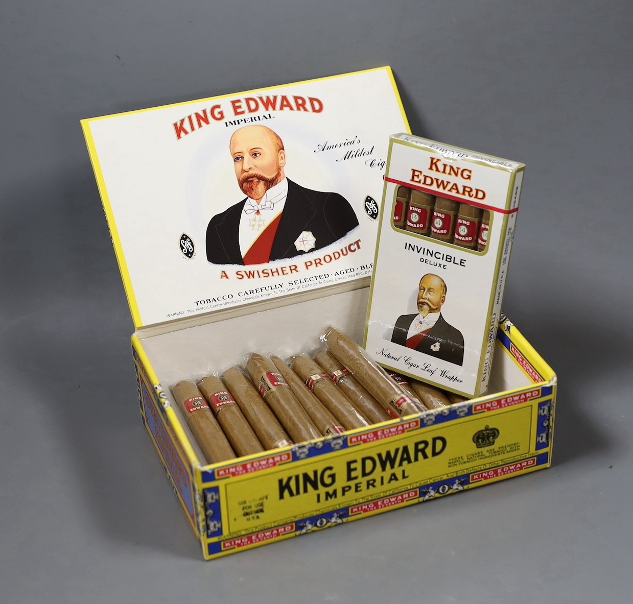 A group of 50 King Edward the Seventh Imperial Mild Tobaccos cigars